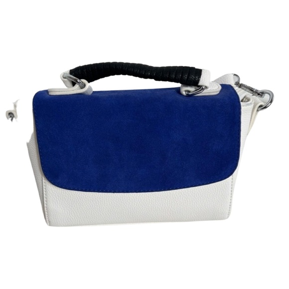 Madison West Suede Crossbody Bag - Picture 1 of 9